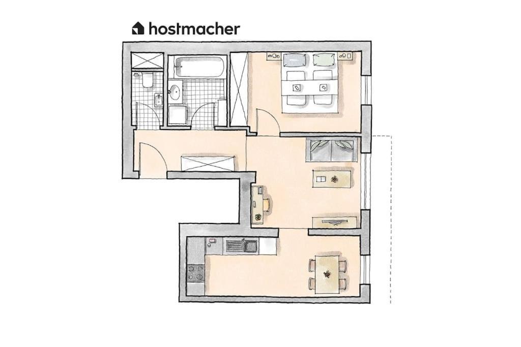 1Br Haven With Swift City Access By Hm 维也纳 外观 照片